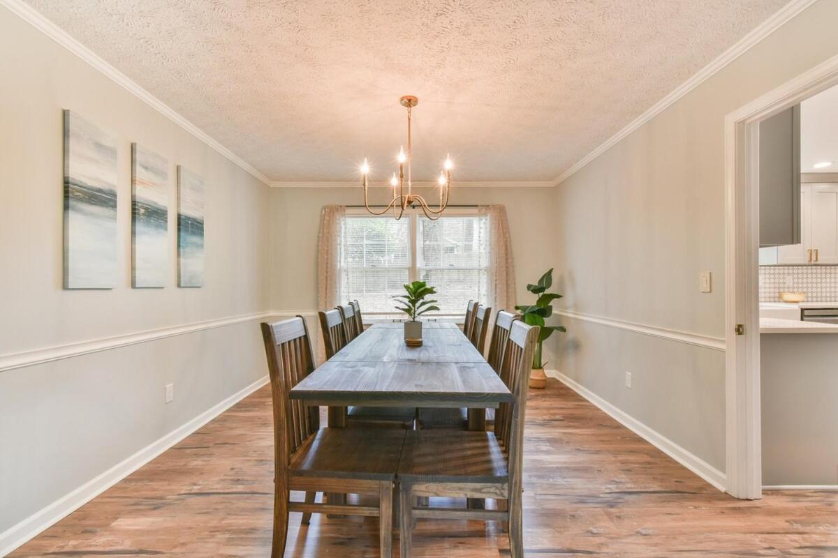 Cozy Home With Arcade, Ping Pong & Fenced Backyard Lawrenceville Eksteriør bilde