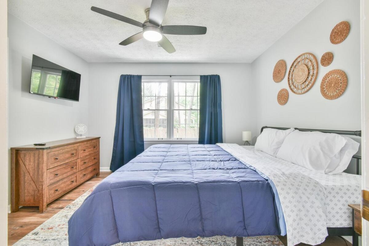 Cozy Home With Arcade, Ping Pong & Fenced Backyard Lawrenceville Eksteriør bilde